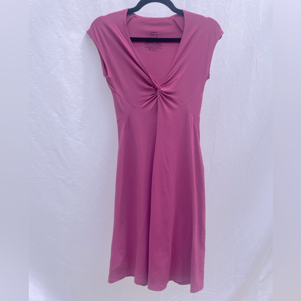 Patagonia stretchy, cap-sleeve dress